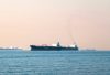Industrial tanker ships in The Strait of Hormuz